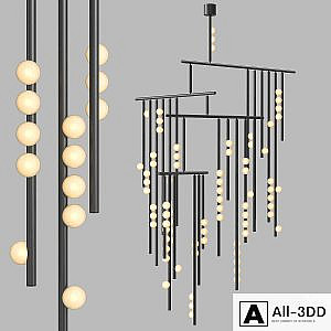 Drop system chandelier