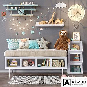 Toys and furniture set 32