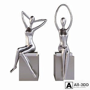Jaylene Figurines S / 2 Uttermost