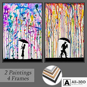Set of wall paintings No 154