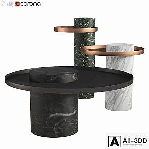 Salute Side Table & Coffee Table Collection