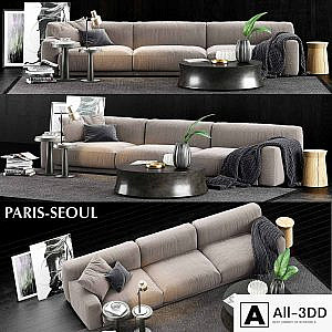 Poliform Paris Seoul Sofa 1