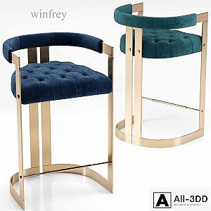 Winfrey bar chair - Ottiu