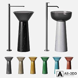 A set of sinks and faucets Antonio Lupi Albume