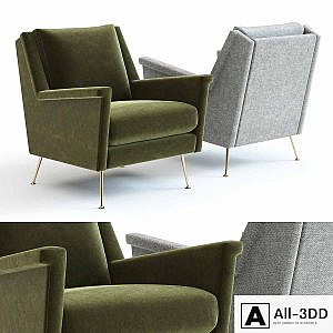 Western Elm Carlo Mid-Century Chair