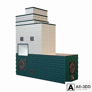 Kerama Marazzi stove