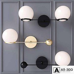 O & G CONTRAPESSO LED SINGLE SCONCE