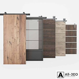 BARN DOOR set