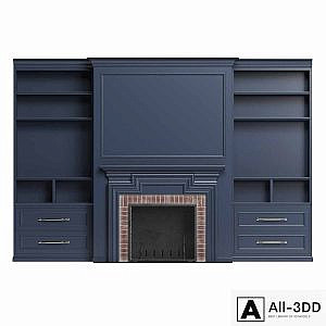 Classic fireplace