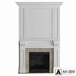 Classic fireplace