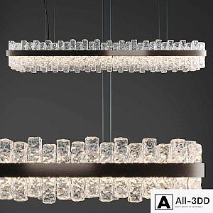 Cattelan italia Phoenix Ceiling lamp 116cm and 157cm width.