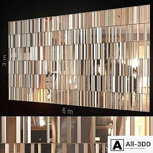 Decorative wall 195.