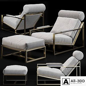 RH Milo Baughman Model # 3418, 1965 Chair
