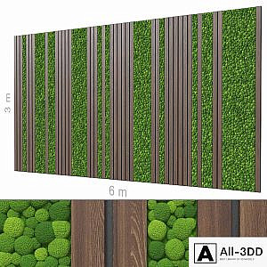 Decorative wall 205.