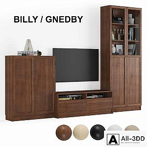 Rack Billy / Oxberg / Gnedby Ikea.