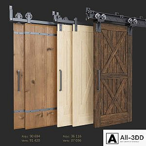 Sliding Barn Door (Garrick Barn, Classic, I-Beam)
