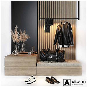 Decorative set in the hall 6