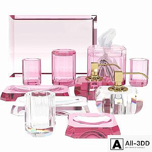 Bathroom Accessories Decor Walther KRISTALL