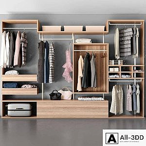 A wardrobe