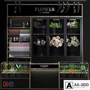 Flower Shop-refrigerated display