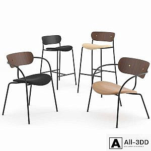 Pavilion Chairs Collection by & TRADITION