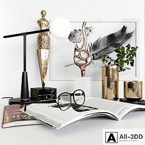 Collection of decorative elements for design