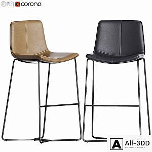 Slope Leather Bar. Counter Stools West elm