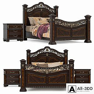 Storrs Bedroom Set from Astoria Grand Shop