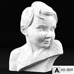 Boy`s bust