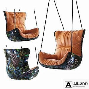 Leya wingback swing seat
