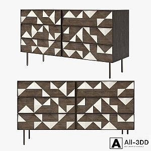 West Elm / Diamond Rhombus 6-Drawer Dresser