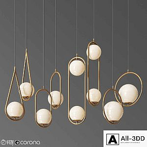 Ceiling Light Collection 22 - 4 Type