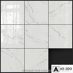 Flaviker Supreme Wide Pure Statuario 1200x1200