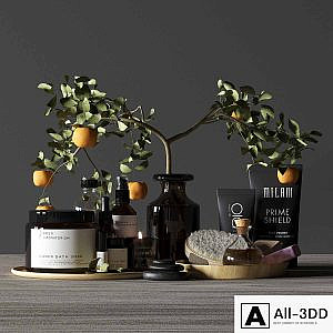 Bathroom decor spa