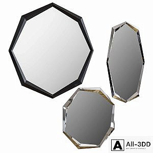 Cattelan Italia Emerald & Magnum Mirrors Set