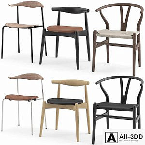 Chairs Collection by Carl Hansen & Søn