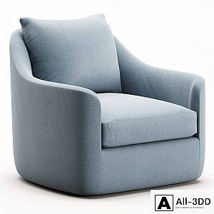 Armchair DmitriyCo Belgard lounge chair