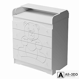 Dresser swaddling Valter Bear (pelenator)