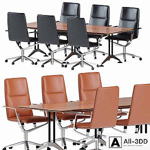 Wilkhahn logon table & sola chair