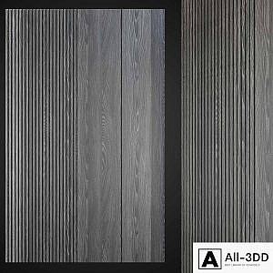 Wood panel rail