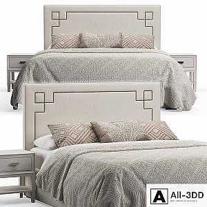Everly Quinn Kerley Fabric Upholstered Bed