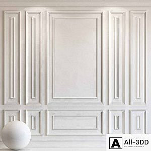 Decorative plaster with molding 24