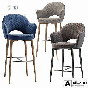 Deephouse. Bar stool, semi-bar Martin