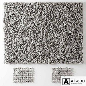 Gravel splinter decor Big kit n2 / gravel chip for decor