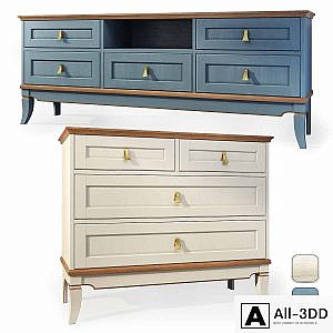 Dresser and TV stand Thelma, Gomeldrev. Dresser, Tvstand