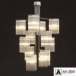 Van den Akker - Large twelve light hanging