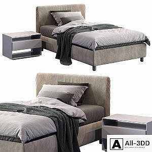 Flou bed notturno