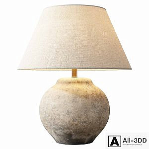 Zara Home - The lamp with ceramic base and aged effect