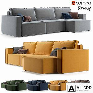 Corner sofa Loft divan.ru