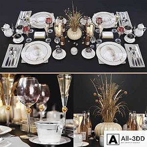 Luxury table setting